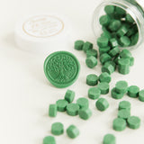 Forest Green • Wax Seal Beads